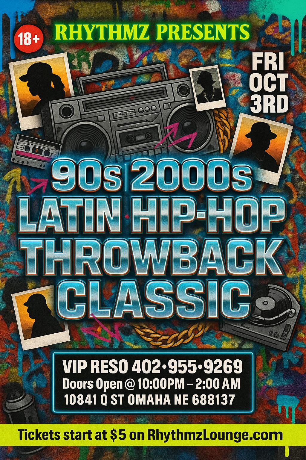 90s 2000s Latin x Hip-Hop