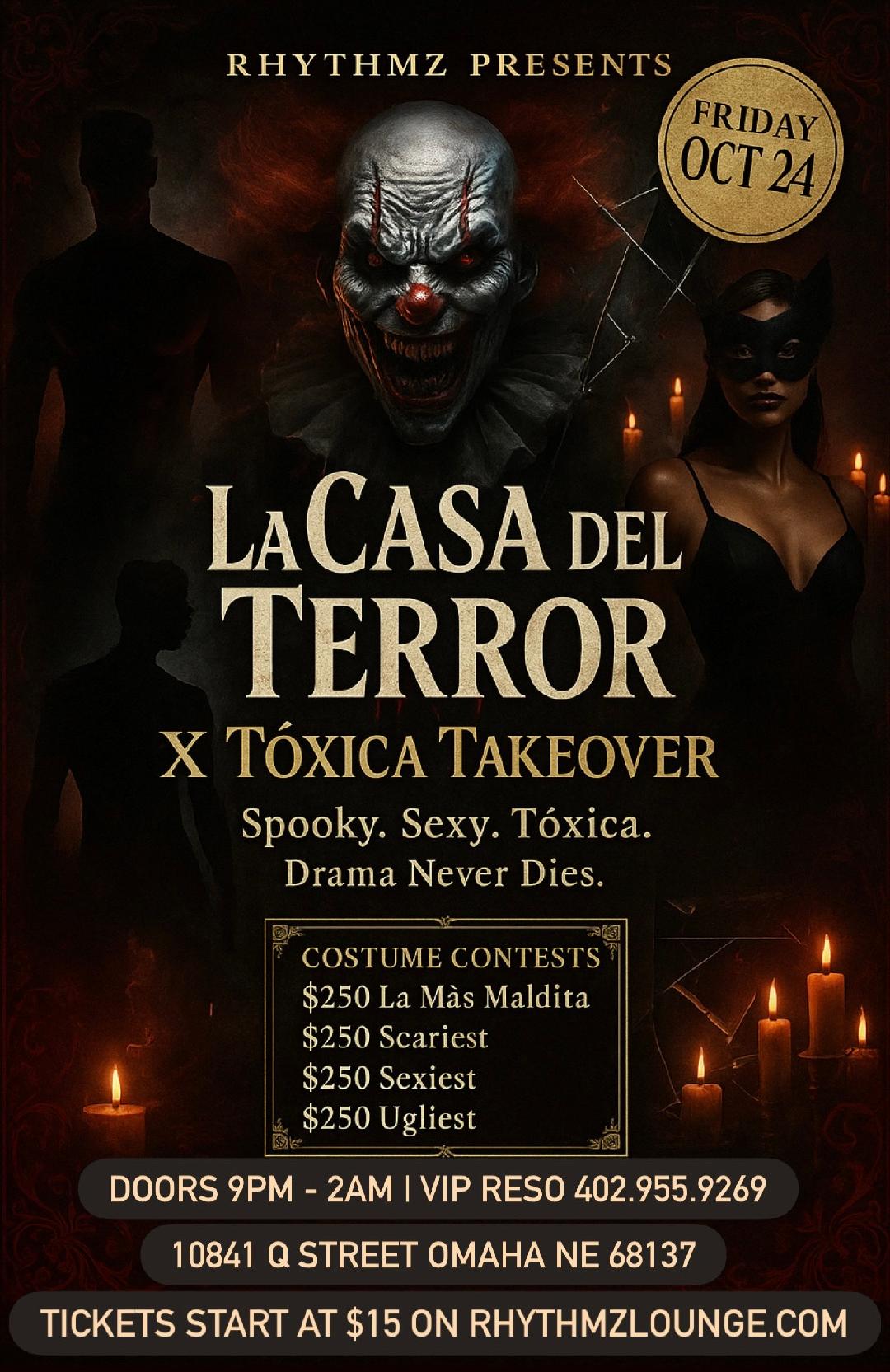 La Casa del Terror x Tóxica